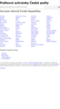 Mobile Screenshot of postovni-schranka.cz